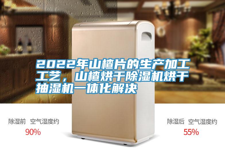 2022年山楂片的生产加工工艺，山楂烘干蕾丝视频污污污烘干抽湿机一体化解决