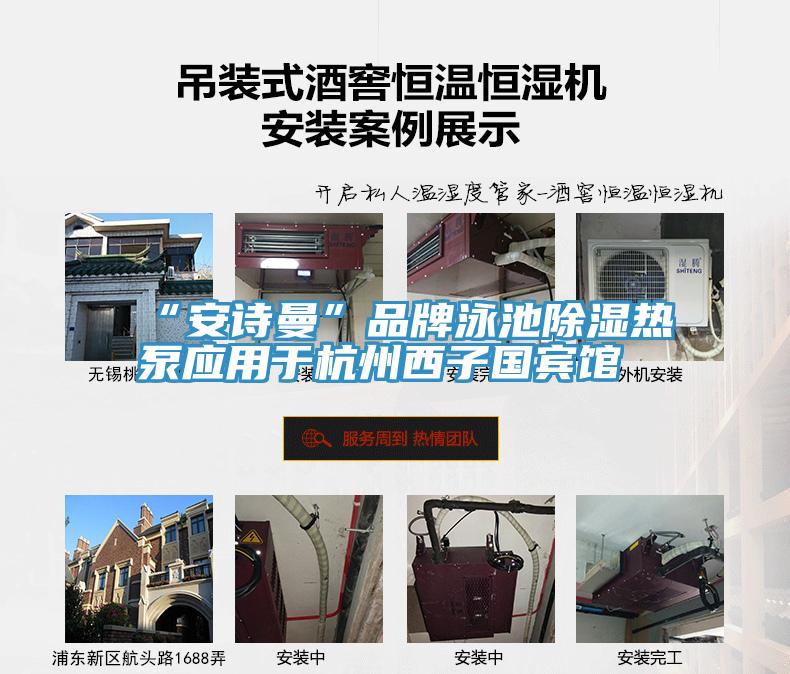 “蕾丝视频软件汅下载华为版安装”品牌泳池除湿热泵应用于杭州西子国宾馆