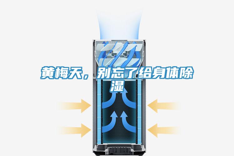 黄梅天，别忘了给身体除湿