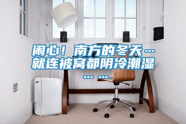 闹心！南方的冬天…就连被窝都阴冷潮湿……
