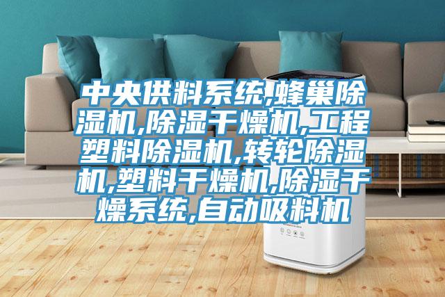 中央供料系统,蜂巢蕾丝视频污污污,除湿干燥机,工程塑料蕾丝视频污污污,转轮蕾丝视频污污污,塑料干燥机,除湿干燥系统,自动吸料机