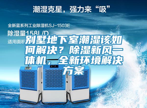 别墅地下室潮湿该如何解决？除湿新风一体机，全新环境解决方案