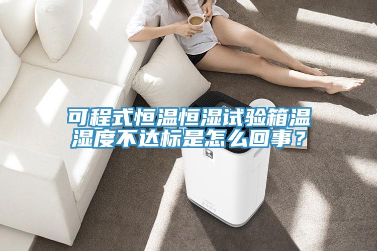 可程式恒温恒湿试验箱温湿度不达标是怎么回事？