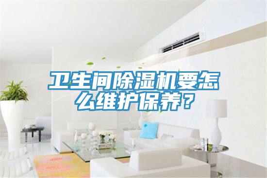 卫生间蕾丝视频污污污要怎么维护保养？