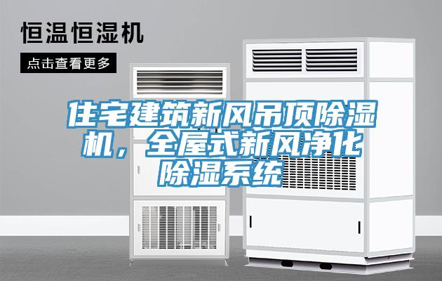 住宅建筑新风吊顶蕾丝视频污污污，全屋式新风净化除湿系统