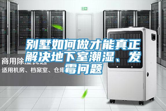 别墅如何做才能真正解决地下室潮湿、发霉问题