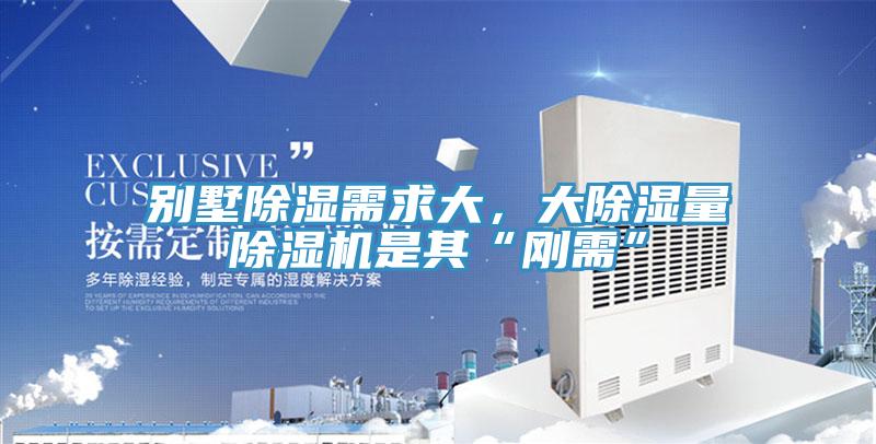 别墅除湿需求大，大除湿量蕾丝视频污污污是其“刚需”