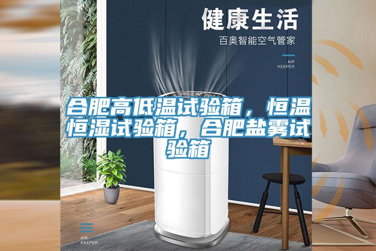 合肥高低温试验箱，恒温恒湿试验箱，合肥盐雾试验箱