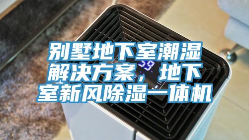 别墅地下室潮湿解决方案，地下室新风除湿一体机