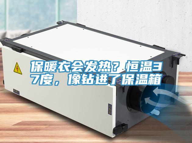 保暖衣会发热？恒温37度，像钻进了保温箱