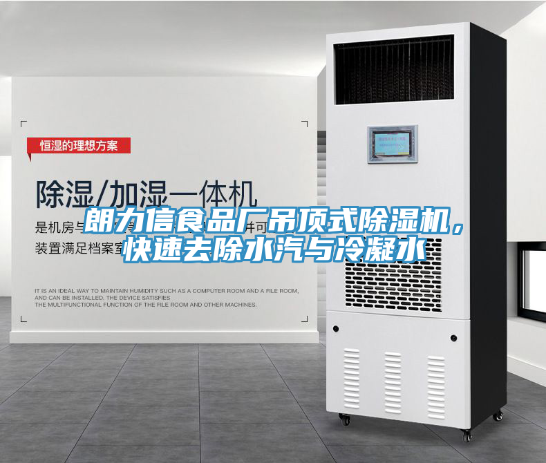 朗力信食品厂吊顶式蕾丝视频污污污，快速去除水汽与冷凝水