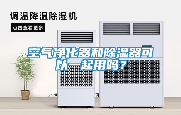 空气净化器和除湿器可以一起用吗？