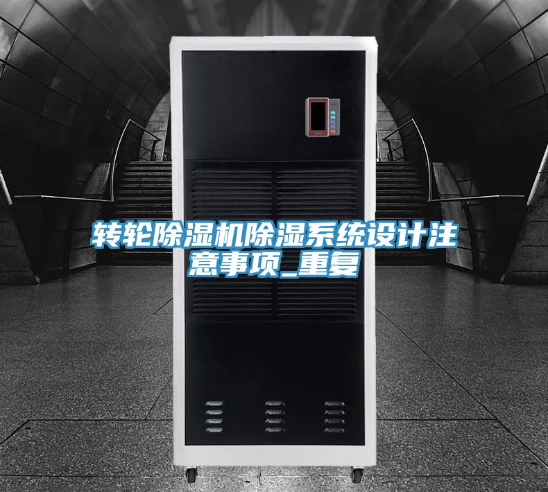 转轮蕾丝视频污污污除湿系统设计注意事项_重复