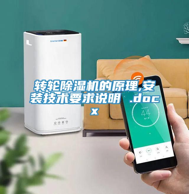 转轮蕾丝视频污污污的原理,安装技术要求说明 .docx